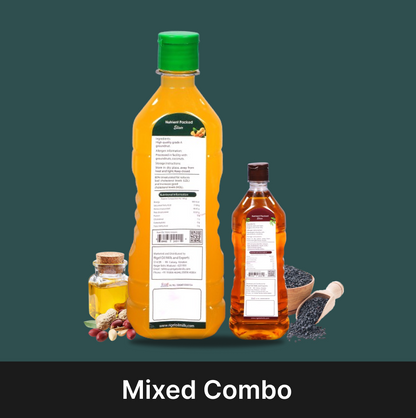 COMBO (GROUNDNUT 1L + SESAME 500ml)