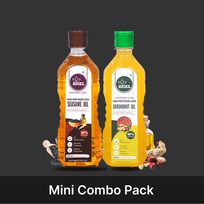 COMBO (SESAME 500ml + GROUNDNUT 500ml)